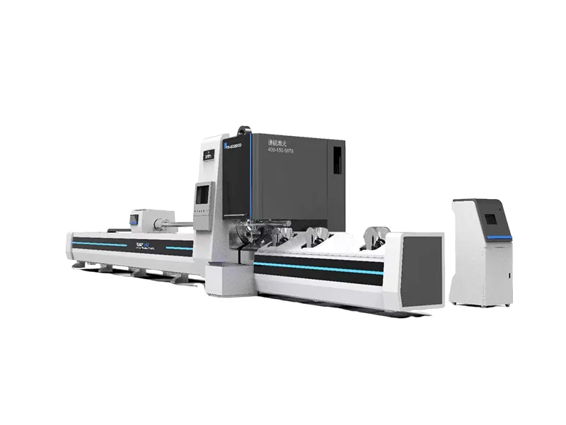 T63 — Découpe laser tube Ø 630 mm — machine laser Tongry disponible au Maroc
